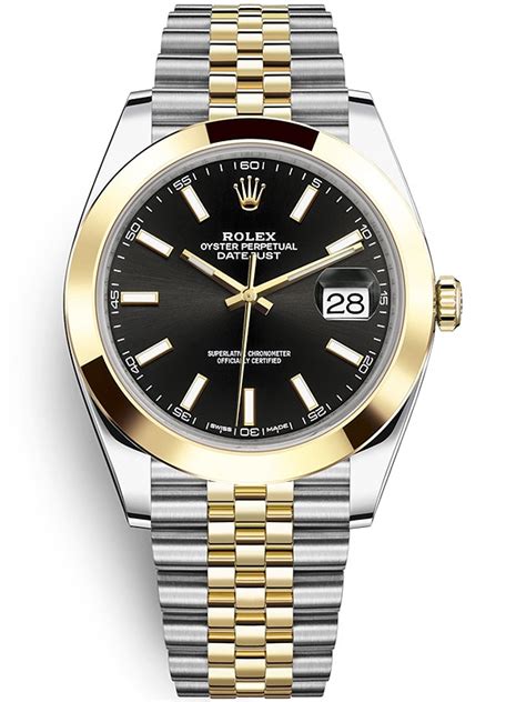 rolex datejust steel gold 126303 black|rolex datejust 41mm blue 126300.